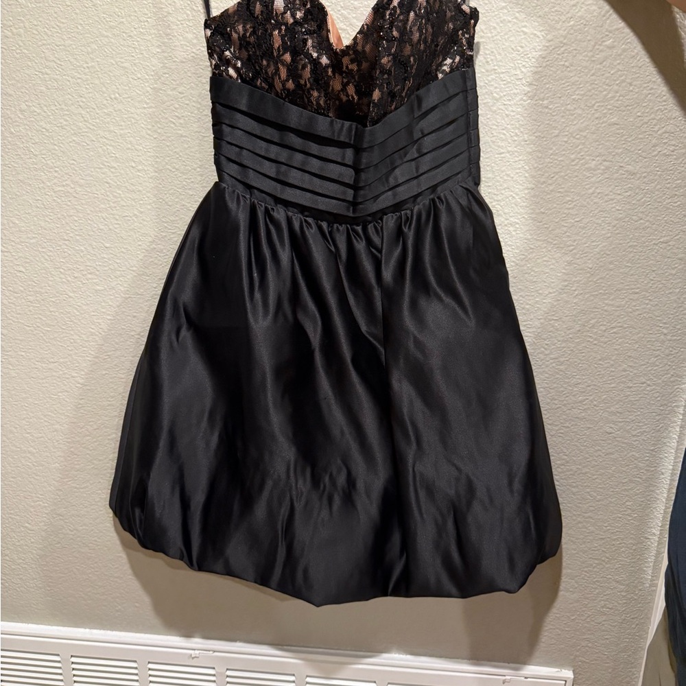 Elegant Black Lace Dress